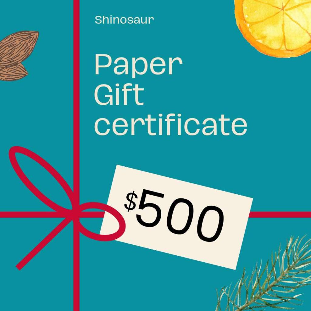 Paper Gift Certificate – $500