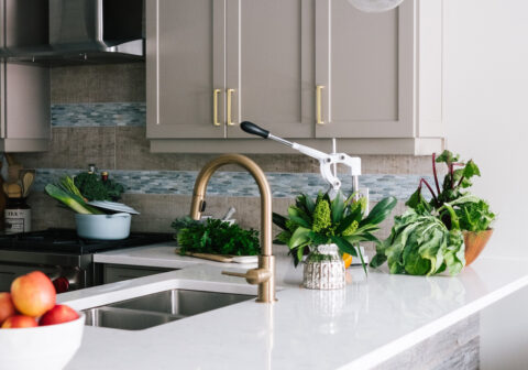 A tidy kitchen kept fresh by recurring visits